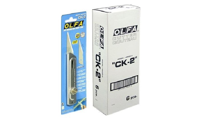 Skalpel nóż nożyk metalowy do drewna OLFA CK-2