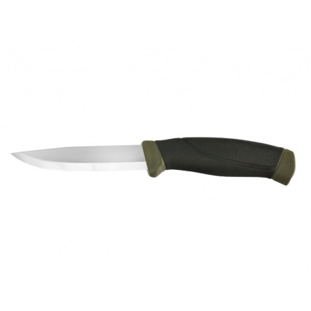 Nóż Morakniv Companion MG Heavy Duty oliwkowy - stal węglowa