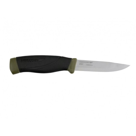 Nóż Morakniv Companion MG Heavy Duty oliwkowy - stal węglowa