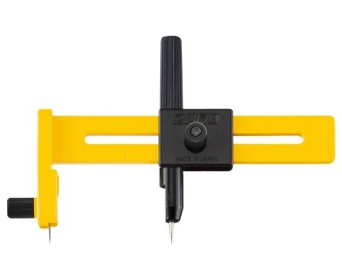 Cyrkiel nóż do wycinania kół śr. 1-15cm OLFA CMP-1 2