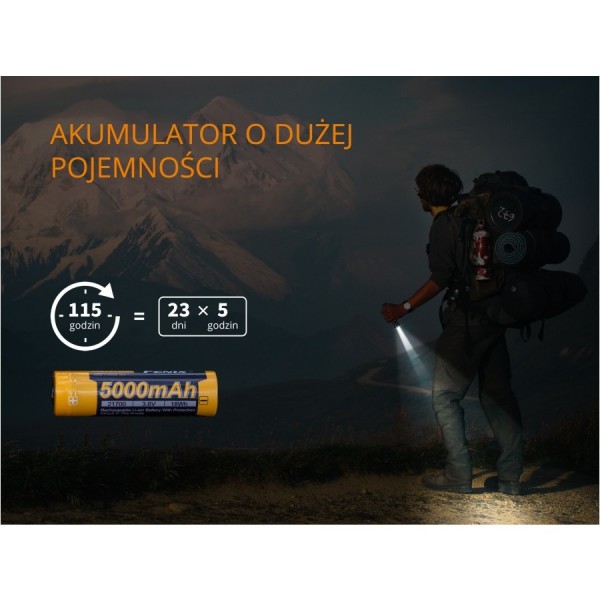 Latarka diodowa FENIX PD36R - 1600lm