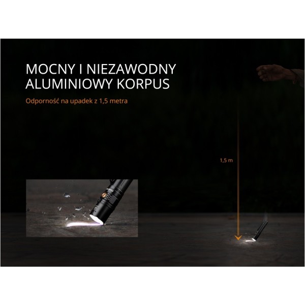 Latarka diodowa FENIX PD36R - 1600lm