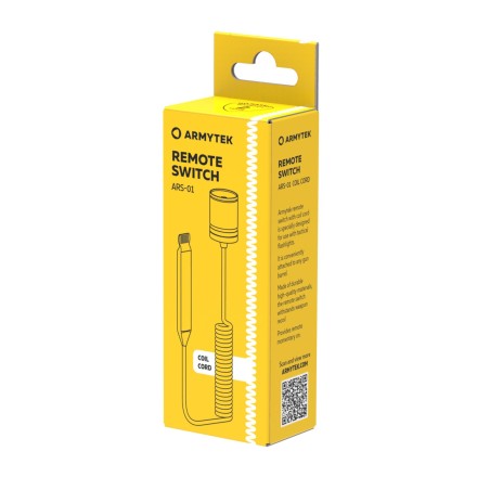 Włącznik żelowy ze skręconym przewodem 25-70cm ARMYTEK ARS-01